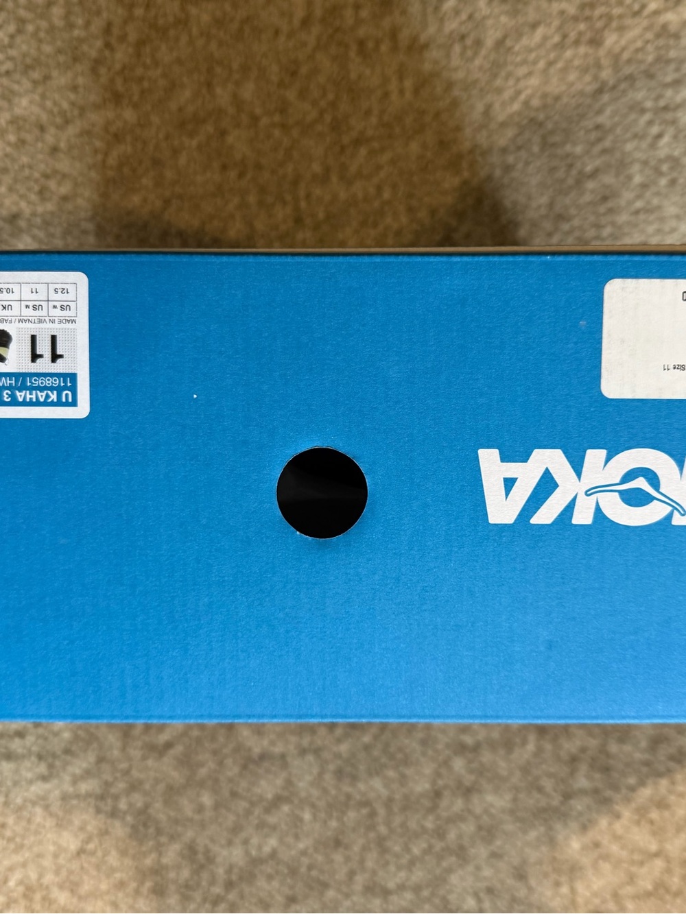 Size 11 - Hoka One HOKA Kaha 3 GORE-TEX Low Honeydew Black - Picture 3 of 3